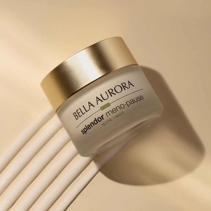 Pack splendor meno·pause · Ritual nocturno antiedad corrector específico menopausia: crema de noche + rellenador de arrugas