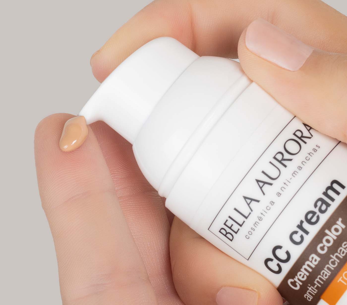 Pack CC Cream Antimanchas Tono Medio Spf 50+ 30ml + Bolsa Jean Amarilla