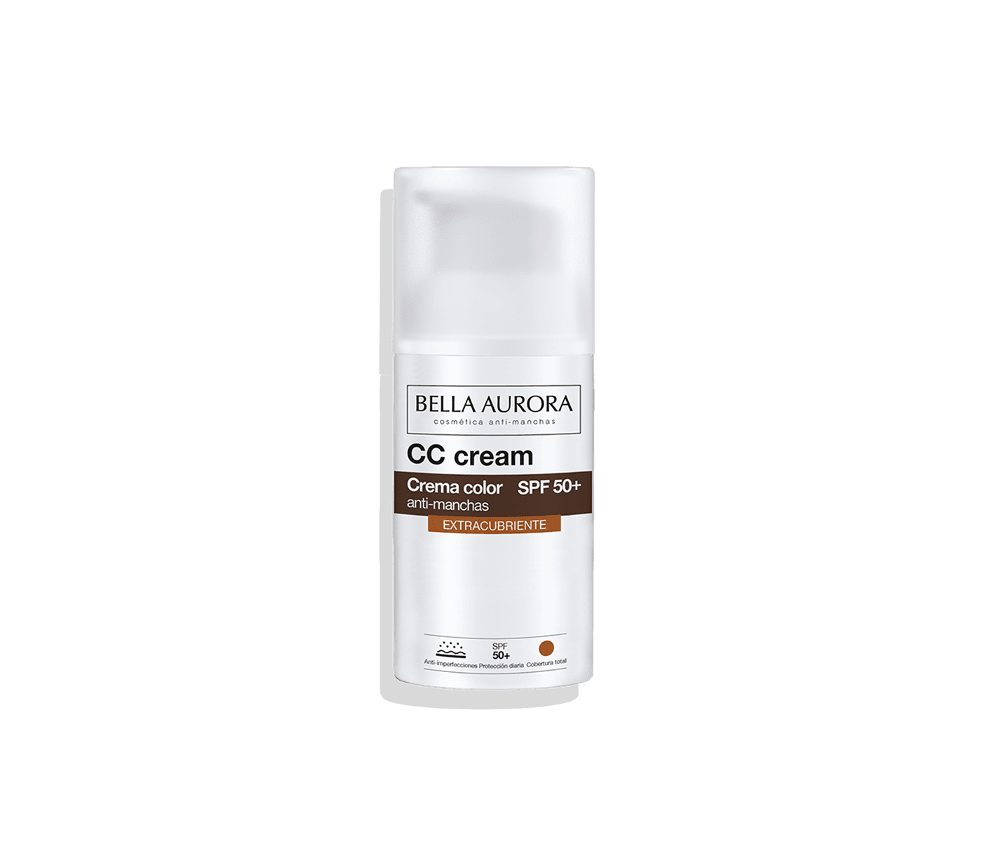 Pack CC Cream Antimanchas Extra Cubriente Spf 50+ 30ml + Bolsa Jean Amarilla