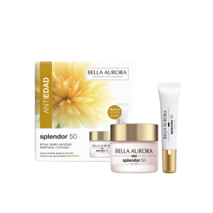 Pack splendor 50 · Ritual diario antiedad reafirmante iluminador:  crema antiedad global de día + contorno de ojos antiedad