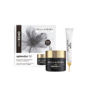 Pack splendor 60 · Ritual nocturno antiedad fortificante antiarrugas: crema fortificante noche + rellenador de arrugas