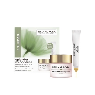 Pack splendor meno·pause · Ritual diario reafirmante revitalizante específico menopausia: crema de día + rellenador de arrugas