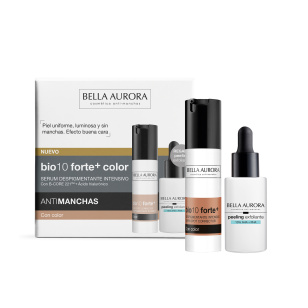 Pack bio10 Forte+ con color + Peeling exfoliante antimanchas