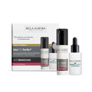 Pack bio10 Forte+ P. Normal Seca + Peeling exfoliante antimanchas