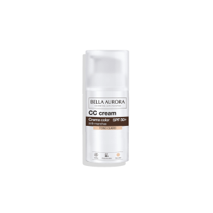 CC Cream Crema Color Antimanchas Tono Claro SPF50+