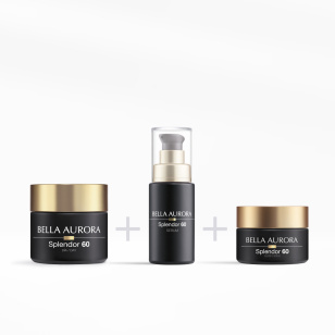 Rutina Online Splendor 60 Completa – Firmeza, sérum y contorno de ojos (60+)