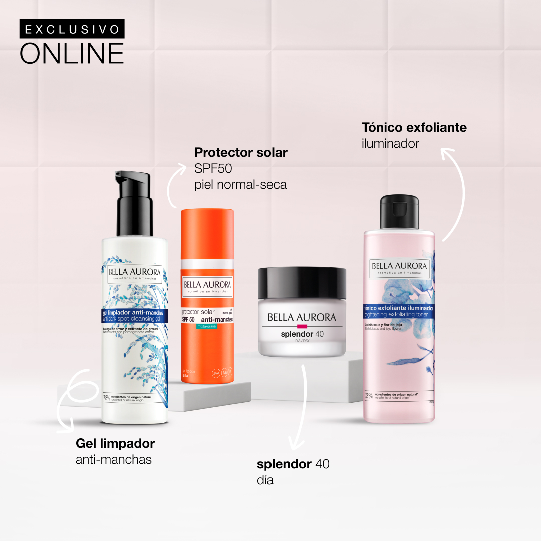 Rutina hidratante piel sin brillos – piel mixta o grasa