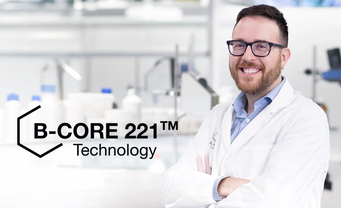 Laboratorio de investigación B-CORE 221TM de Bella Aurora